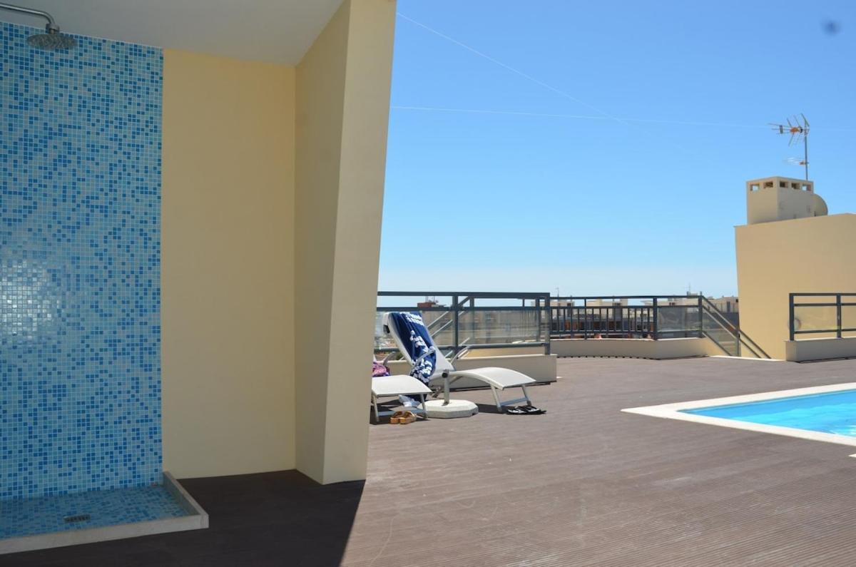 Algarve T2 apartment with pool&balcony in Olhão Exterior foto