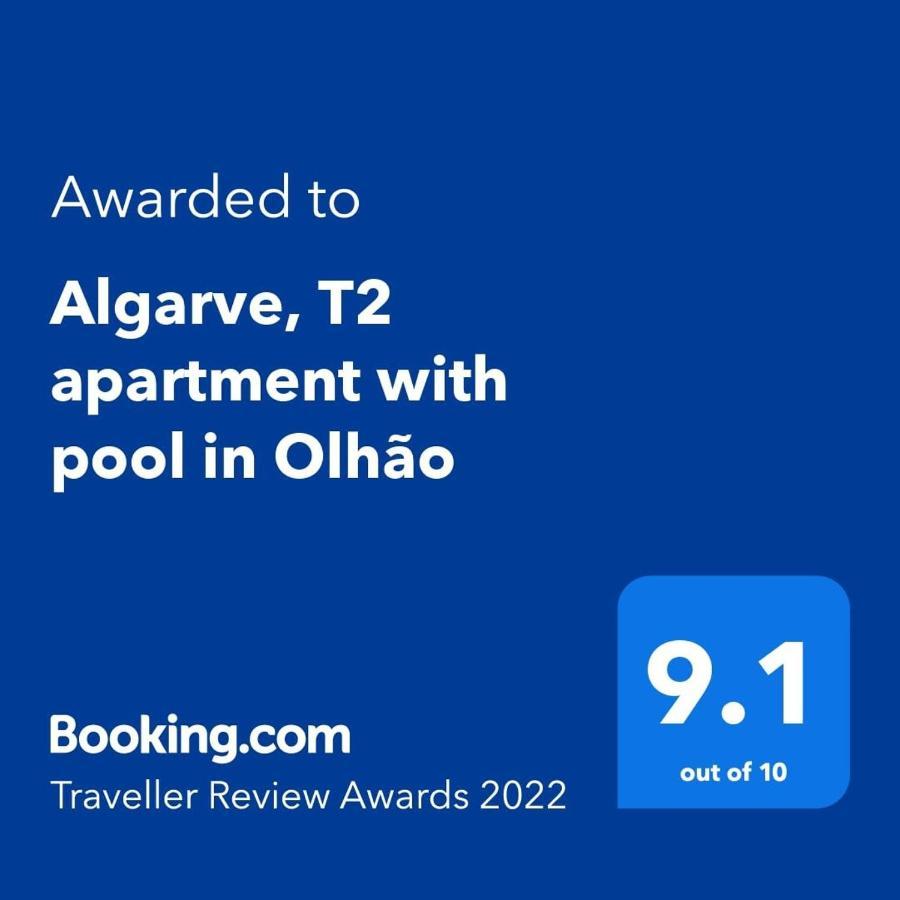 Algarve T2 apartment with pool&balcony in Olhão Exterior foto
